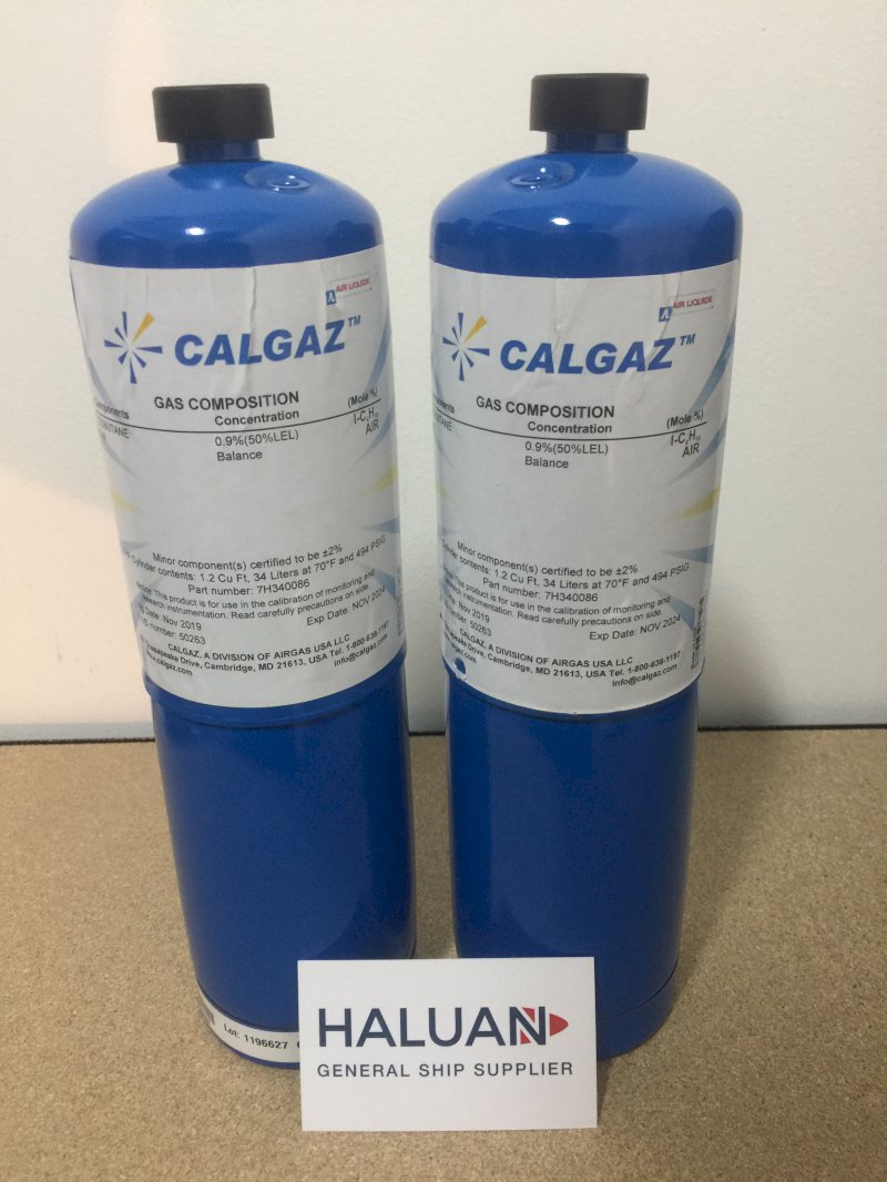 Span Gas Isobutane 0.9% (50%LEL) for Calibration