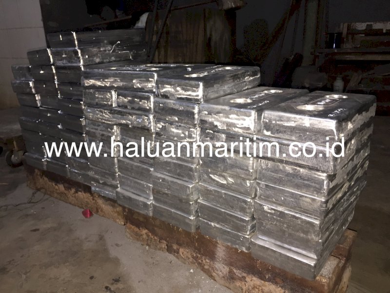 Zinc Anode for Hull and Ballast Tank
